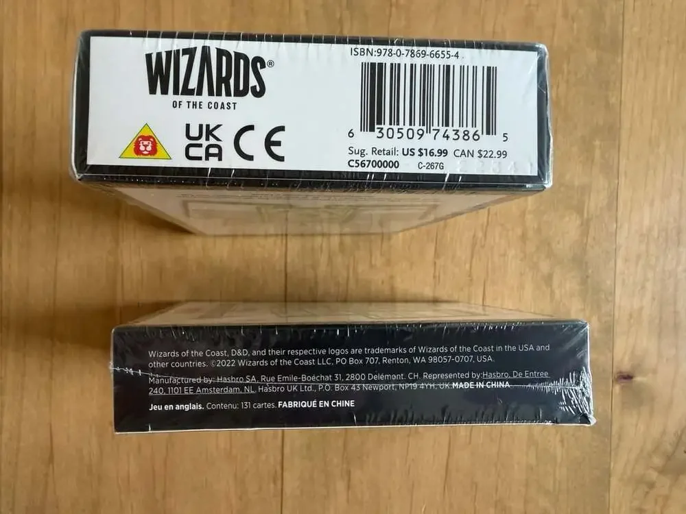 Wizards of the Coast D&D Spellbook Cards Druid- 2 boxes